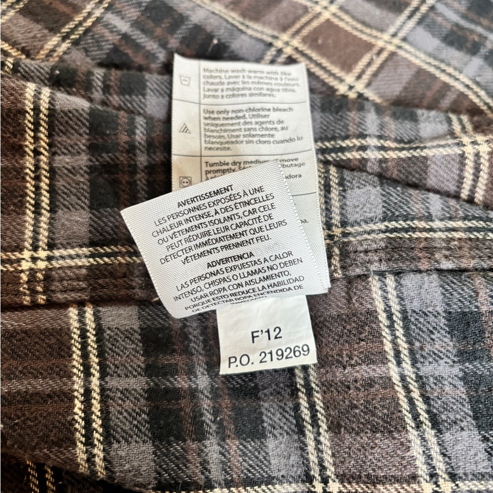 Carhartt Flannel Lined Canvas Shirt Jac (S296) - Picture 8 of 14